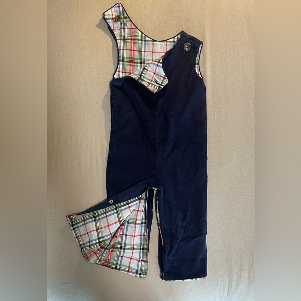 Baby reversible one piece overalls
With bottom buttons - Picture 3 of 3